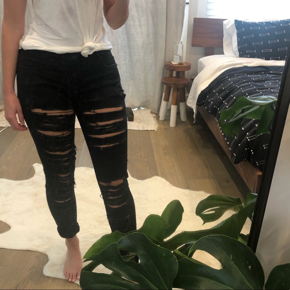 Blank nyc ripped black jeans